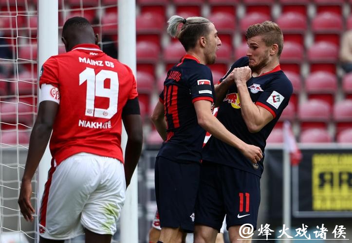 德甲：维尔纳上演“帽子戏法” 莱比锡重返前三